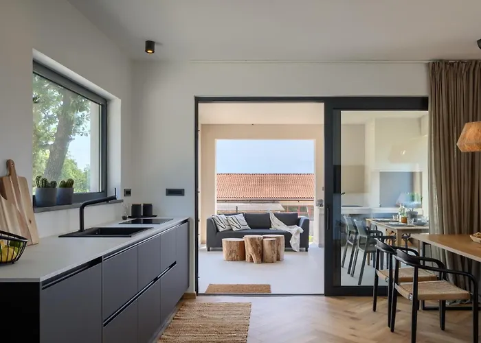 Modern Casetta Molindrio With Pool In 波雷奇